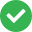 green circle with checkmark in center